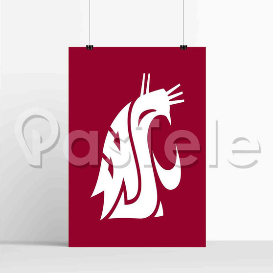 Washington State Cougars New Silk Poster Custom Printed Wall Decor 20 x 13 Inch 24 x 36 Inch