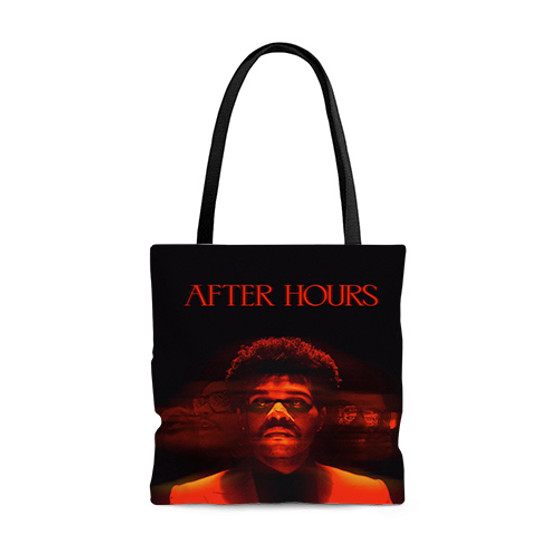 Pastele The Weeknd After Hours Tour 2022 2 Custom Personalized Tote Bag Awesome Unisex Polyester Cotton Bags AOP All Over Print Tote Bag School Work Travel Bags Fashionable Totebag