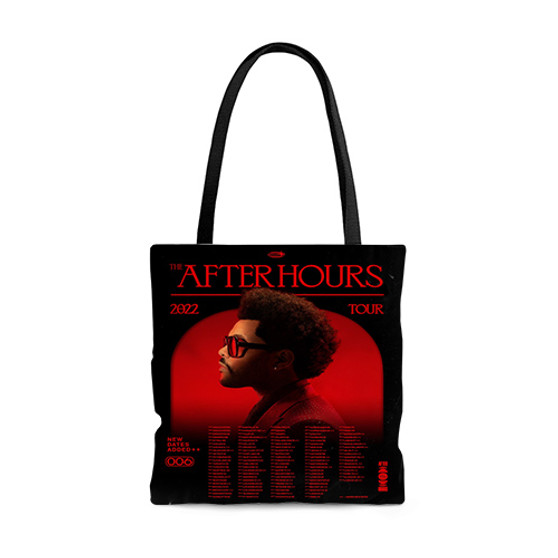 Pastele The Weeknd After Hours Tour 2022 4 Custom Personalized Tote Bag Awesome Unisex Polyester Cotton Bags AOP All Over Print Tote Bag School Work Travel Bags Fashionable Totebag