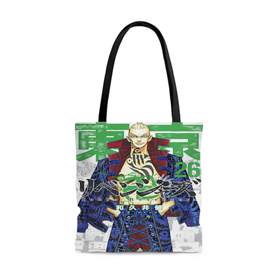 Pastele Tokyo Revengers Seiya Kessen hen Custom Personalized Tote Bag Awesome Unisex Polyester Cotton Bags AOP All Over Print Tote Bag School Work Travel Bags Fashionable Totebag