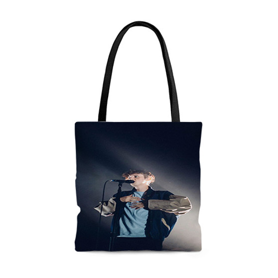 Pastele Troye Sivan 3 Custom Personalized Tote Bag Awesome Unisex Polyester Cotton Bags AOP All Over Print Tote Bag School Work Travel Bags Fashionable Totebag