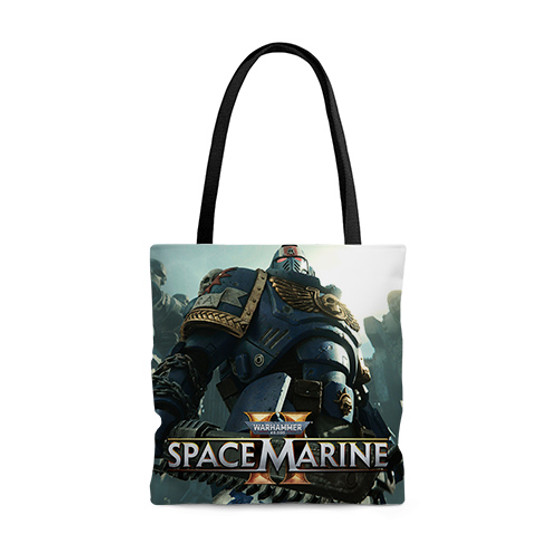 Pastele Warhammer 40 K Space Marine Custom Personalized Tote Bag Awesome Unisex Polyester Cotton Bags AOP All Over Print Tote Bag School Work Travel Bags Fashionable Totebag