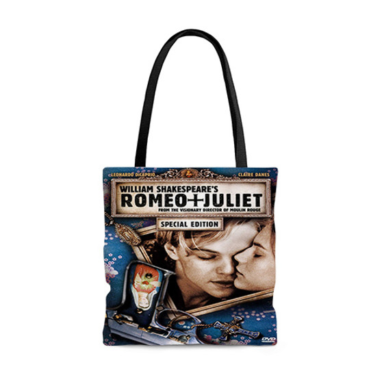 Pastele William Shakespeare s Romeo and Juliet 2 Custom Personalized Tote Bag Awesome Unisex Polyester Cotton Bags AOP All Over Print Tote Bag School Work Travel Bags Fashionable Totebag