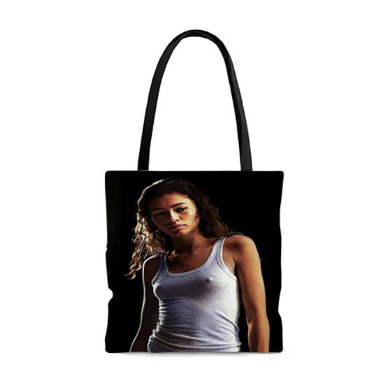 Pastele Zendaya Custom Personalized Tote Bag Awesome Unisex Polyester Cotton Bags AOP All Over Print Tote Bag School Work Travel Bags Fashionable Totebag