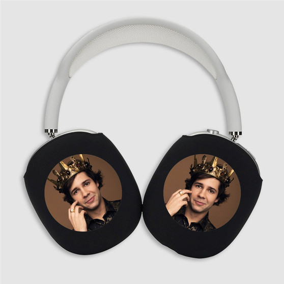 Pastele David Dobrik Custom AirPods Max Case Cover Personalized Hard Smart Protective Cover Shock-proof Dust-proof Slim Accessories for Apple AirPods Pro Max Black White Colors
