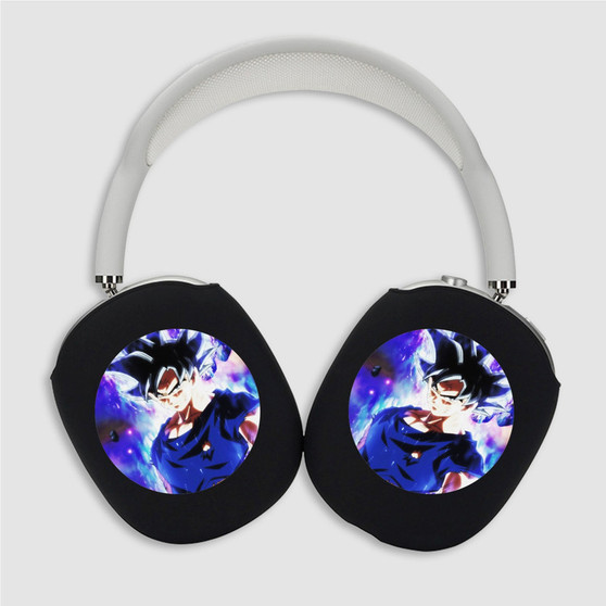 Pastele Goku Ultra Instinct Dragon Ball Super Custom AirPods Max Case Cover Personalized Hard Smart Protective Cover Shock-proof Dust-proof Slim Accessories for Apple AirPods Pro Max Black White Colors