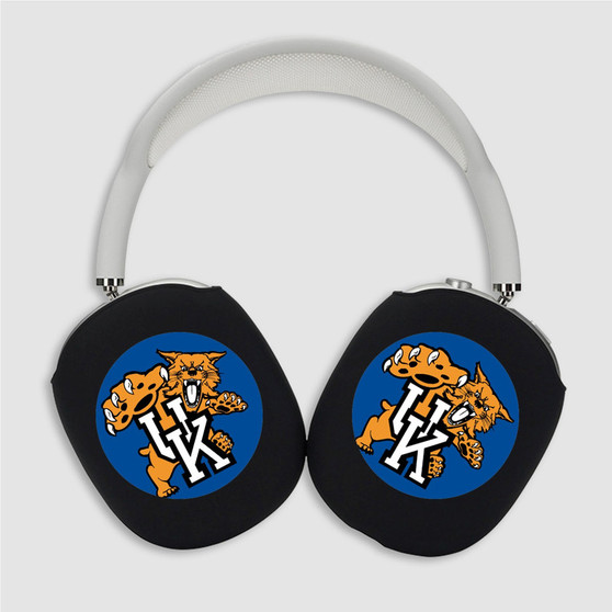 Pastele Kentucky Wildcats Custom AirPods Max Case Cover Personalized Hard Smart Protective Cover Shock-proof Dust-proof Slim Accessories for Apple AirPods Pro Max Black White Colors