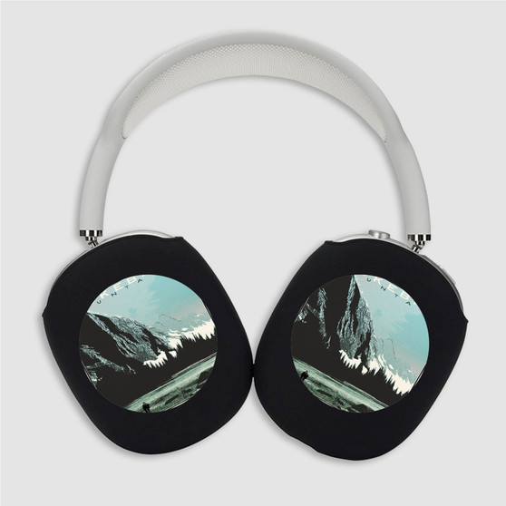Pastele Brokeback Mountain Custom AirPods Max Case Cover Personalized Hard Smart Protective Cover Shock-proof Dust-proof Slim Accessories for Apple AirPods Pro Max Black White Colors