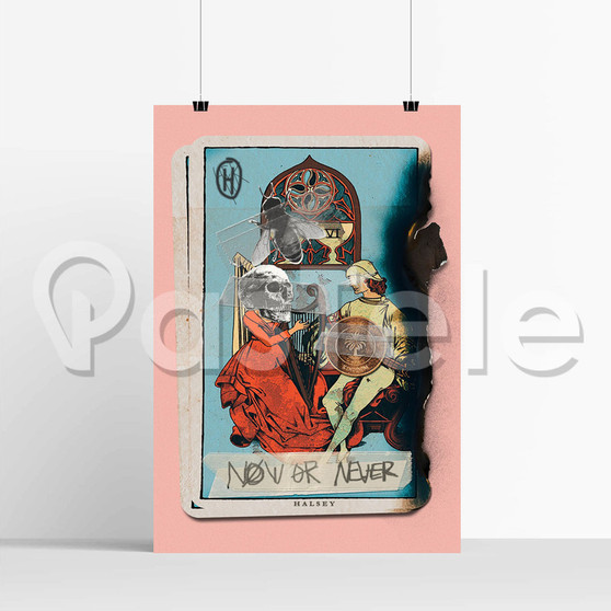 Halsey Now or Never Silk Poster Print Wall Decor 20 x 13 Inch 24 x 36 Inch