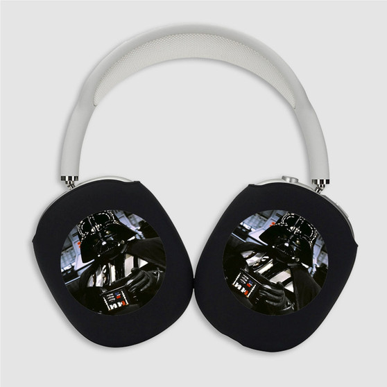 Pastele Star Wars The Last Jedi Darth Vader Custom AirPods Max Case Cover Personalized Hard Smart Protective Cover Shock-proof Dust-proof Slim Accessories for Apple AirPods Pro Max Black White Colors