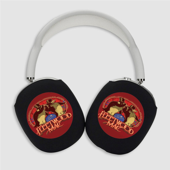 Pastele Fleetwood Mac Good Custom AirPods Max Case Cover Personalized Hard Smart Protective Cover Shock-proof Dust-proof Slim Accessories for Apple AirPods Pro Max Black White Colors