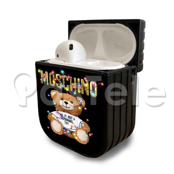 Moschino Teddy Airpod Pro Case in Brown