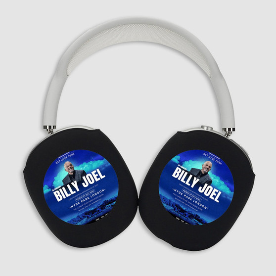 Pastele Billy Joel 2023 Tour Custom AirPods Max Case Cover Awesome Personalized Hard Smart Protective Cover Shock-proof Dust-proof Slim Accessories for Apple AirPods Pro Max Black White Colors