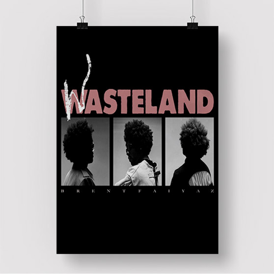 Pastele Brent Faiyaz Wasteland jpeg Custom Silk Poster Awesome Personalized Print Wall Decor 20 x 13 Inch 24 x 36 Inch Wall Hanging Art Home Decoration Posters