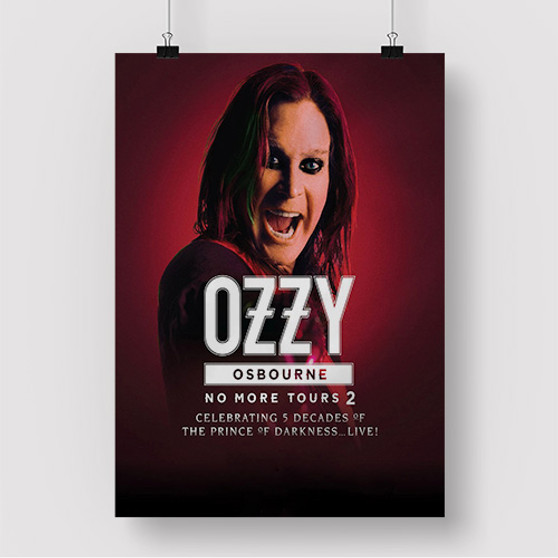 Pastele Ozzy Osbourne No More Tours 2023 Custom Silk Poster Awesome Personalized Print Wall Decor 20 x 13 Inch 24 x 36 Inch Wall Hanging Art Home Decoration Posters