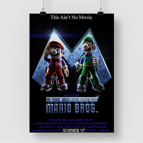 Pastele The Super Mario Bros Movie 2 Art Custom Silk Poster Awesome Personalized Print Wall Decor 20 x 13 Inch 24 x 36 Inch Wall Hanging Art Home Decoration Posters