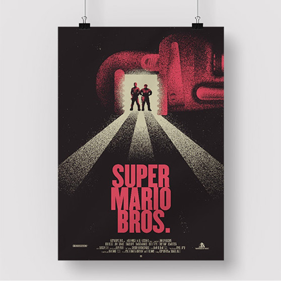 Pastele The Super Mario Bros Movie 2 Custom Silk Poster Awesome Personalized Print Wall Decor 20 x 13 Inch 24 x 36 Inch Wall Hanging Art Home Decoration Posters