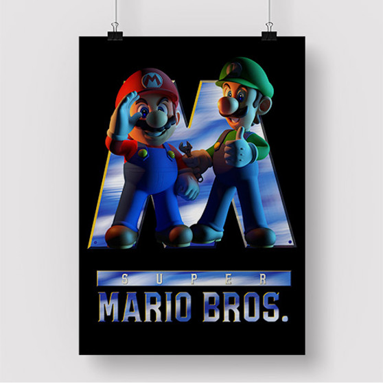 Pastele The Super Mario Bros Movie Custom Silk Poster Awesome Personalized Print Wall Decor 20 x 13 Inch 24 x 36 Inch Wall Hanging Art Home Decoration Posters