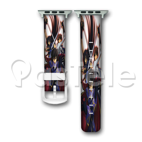 Code Geass Lelouch Lamperouge and Suzaku Kururugi Custom Personaliez Apple Watch Band 38mm 40mm 42mm