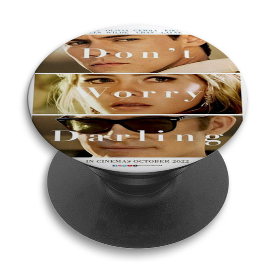 Pastele Don t Worry Darling Custom PopSockets Awesome Personalized Phone Grip Holder Pop Up Stand Out Mount Grip Standing Pods Apple iPhone Samsung Google Asus Sony Phone Accessories