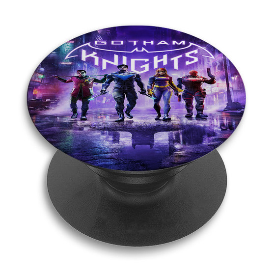 Pastele Gotham Knights Custom PopSockets Awesome Personalized Phone Grip Holder Pop Up Stand Out Mount Grip Standing Pods Apple iPhone Samsung Google Asus Sony Phone Accessories