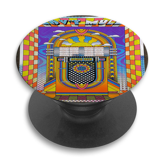 Pastele Gov t Mule Spring Tour 2022 Custom PopSockets Awesome Personalized Phone Grip Holder Pop Up Stand Out Mount Grip Standing Pods Apple iPhone Samsung Google Asus Sony Phone Accessories