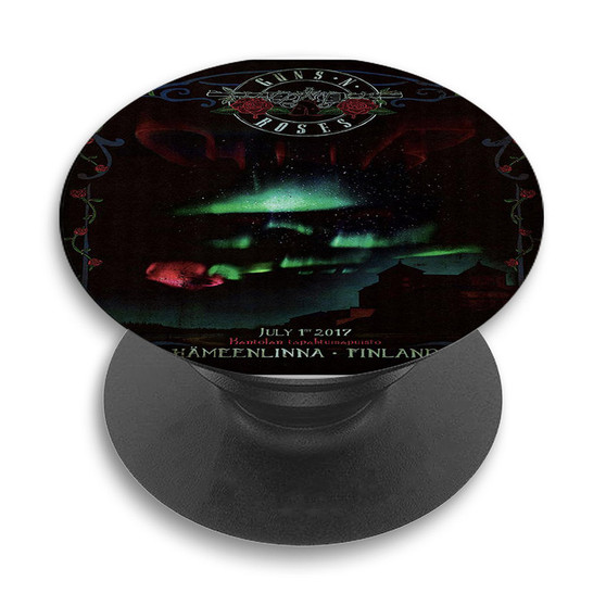 Pastele Guns N Roses Hameenlinna Finland Custom PopSockets Awesome Personalized Phone Grip Holder Pop Up Stand Out Mount Grip Standing Pods Apple iPhone Samsung Google Asus Sony Phone Accessories