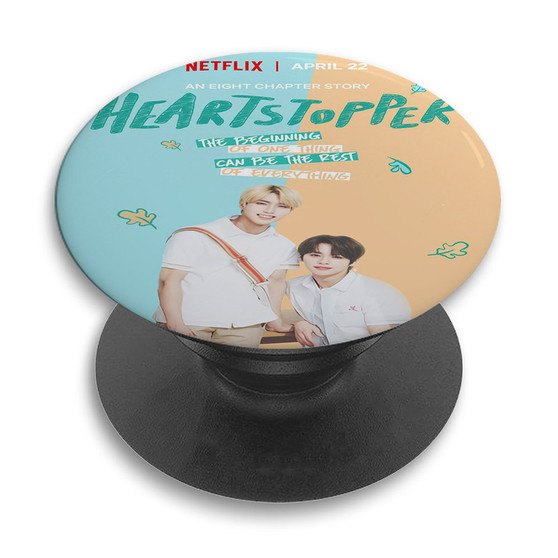 Pastele Heartstopper 2 Custom PopSockets Awesome Personalized Phone Grip Holder Pop Up Stand Out Mount Grip Standing Pods Apple iPhone Samsung Google Asus Sony Phone Accessories