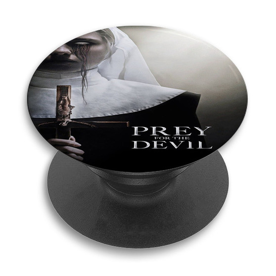 Pastele Prey for the Devil jpeg Custom PopSockets Awesome Personalized Phone Grip Holder Pop Up Stand Out Mount Grip Standing Pods Apple iPhone Samsung Google Asus Sony Phone Accessories