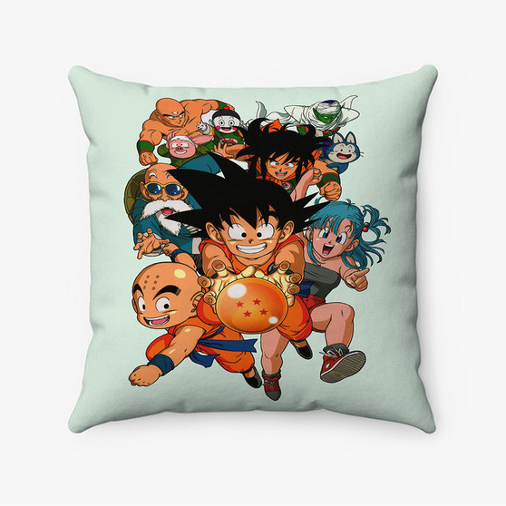 Pastele Dragon Ball Custom Pillow Case Personalized Spun Polyester Square Pillow Cover Decorative Cushion Bed Sofa Throw Pillow Home Decor
