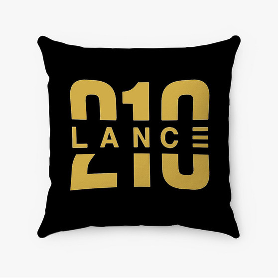 Pastele Lance210 Custom Pillow Case Personalized Spun Polyester Square Pillow Cover Decorative Cushion Bed Sofa Throw Pillow Home Decor