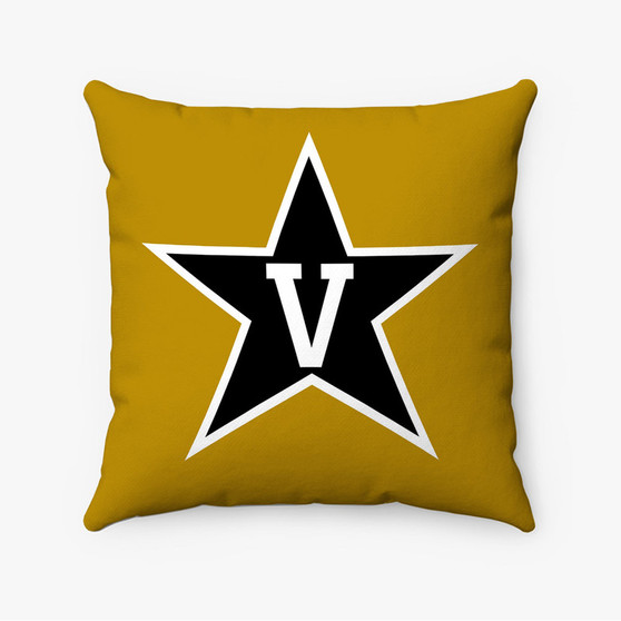 Pastele Vanderbilt Commodores Custom Pillow Case Personalized Spun Polyester Square Pillow Cover Decorative Cushion Bed Sofa Throw Pillow Home Decor