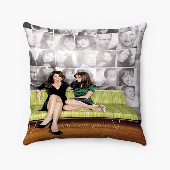 Pastele Gilmore Girls Custom Pillow Case Personalized Spun Polyester Square Pillow Cover Decorative Cushion Bed Sofa Throw Pillow Home Decor
