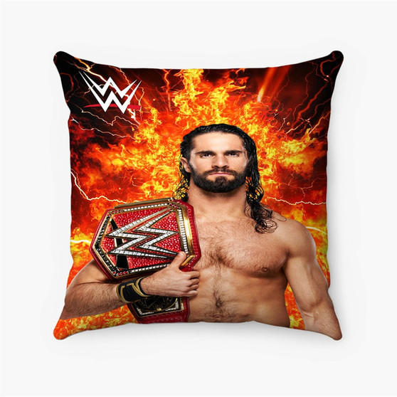 Pastele Seth Rollins WWE Custom Pillow Case Personalized Spun Polyester Square Pillow Cover Decorative Cushion Bed Sofa Throw Pillow Home Decor