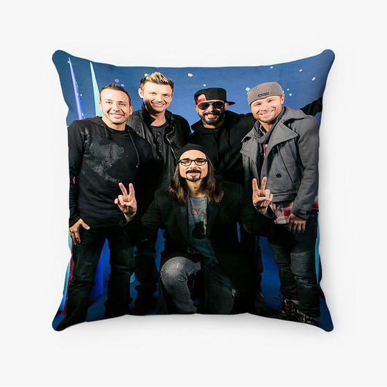 Pastele Backstreet Boys Custom Pillow Case Personalized Spun Polyester Square Pillow Cover Decorative Cushion Bed Sofa Throw Pillow Home Decor