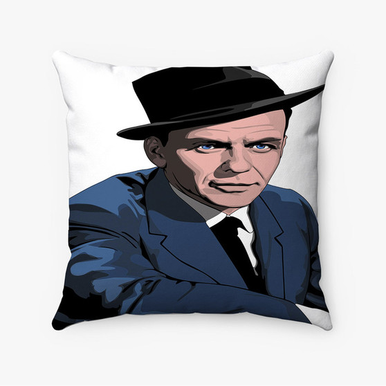 Pastele Frank Sinatra Custom Pillow Case Personalized Spun Polyester Square Pillow Cover Decorative Cushion Bed Sofa Throw Pillow Home Decor
