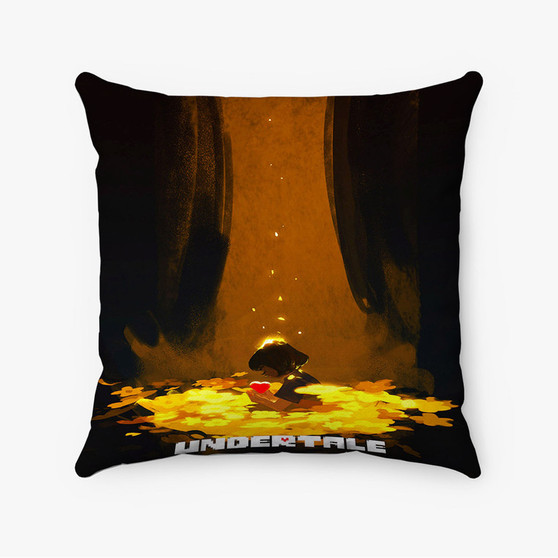 Pastele Frisk Undertale Custom Pillow Case Personalized Spun Polyester Square Pillow Cover Decorative Cushion Bed Sofa Throw Pillow Home Decor