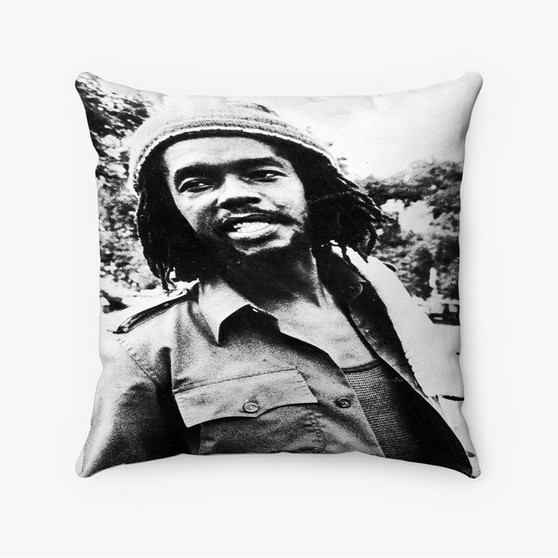 Pastele Peter Tosh Good Custom Pillow Case Personalized Spun Polyester Square Pillow Cover Decorative Cushion Bed Sofa Throw Pillow Home Decor