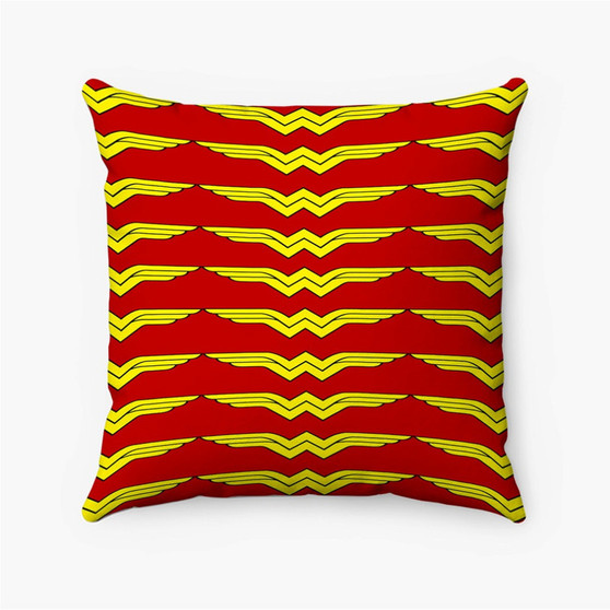 Pastele Wonder Woman Custom Pillow Case Personalized Spun Polyester Square Pillow Cover Decorative Cushion Bed Sofa Throw Pillow Home Decor