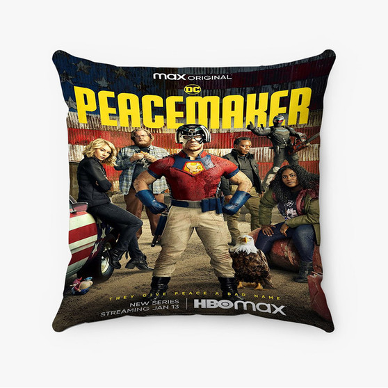 Pastele Peacemaker Custom Pillow Case Awesome Personalized Spun Polyester Square Pillow Cover Decorative Cushion Bed Sofa Throw Pillow Home Decor