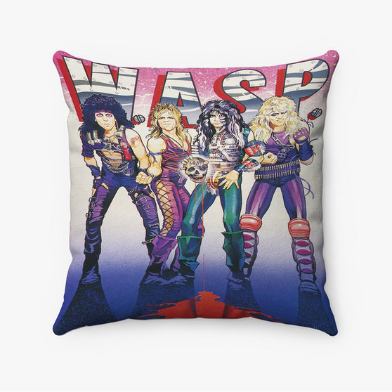 Pastele WASP Vintage Custom Pillow Case Awesome Personalized Spun Polyester Square Pillow Cover Decorative Cushion Bed Sofa Throw Pillow Home Decor