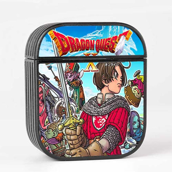 Pastele Dragon Quest X Offline Custom AirPods Case Cover Awesome Personalized Apple AirPods Gen 1 AirPods Gen 2 AirPods Pro Hard Skin Protective Cover Sublimation Cases