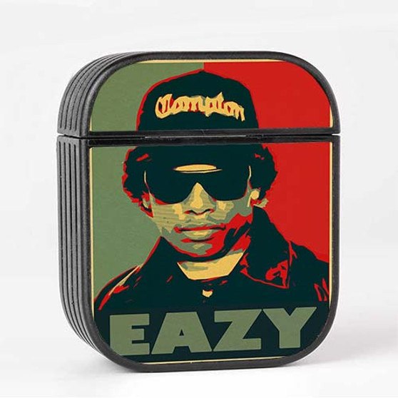 Pastele Eazy E Good Custom AirPods Case Cover Awesome Personalized Apple AirPods Gen 1 AirPods Gen 2 AirPods Pro Hard Skin Protective Cover Sublimation Cases
