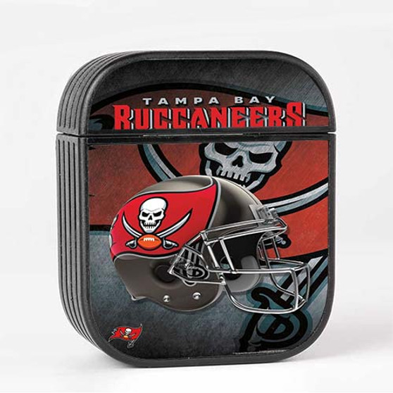 Pastele Tampa Bay Buccaneers NFL 2022 Custom AirPods Case Cover Awesome Personalized Apple AirPods Gen 1 AirPods Gen 2 AirPods Pro Hard Skin Protective Cover Sublimation Cases