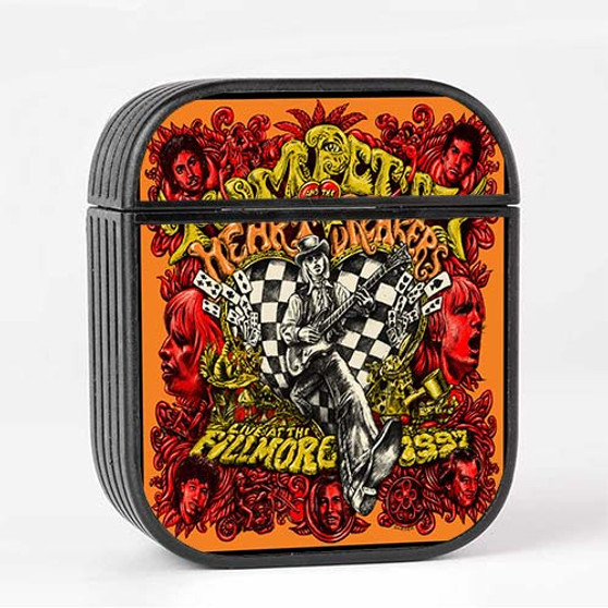 Pastele Tom Petty The Heartbreakers Live at the Fillmore 1997 Custom AirPods Case Cover Awesome Personalized Apple AirPods Gen 1 AirPods Gen 2 AirPods Pro Hard Skin Protective Cover Sublimation Cases