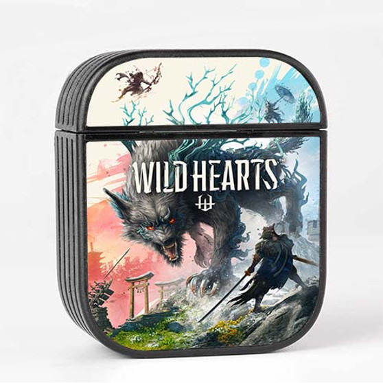 Pastele Wild Hearts Good Custom AirPods Case Cover Awesome Personalized Apple AirPods Gen 1 AirPods Gen 2 AirPods Pro Hard Skin Protective Cover Sublimation Cases