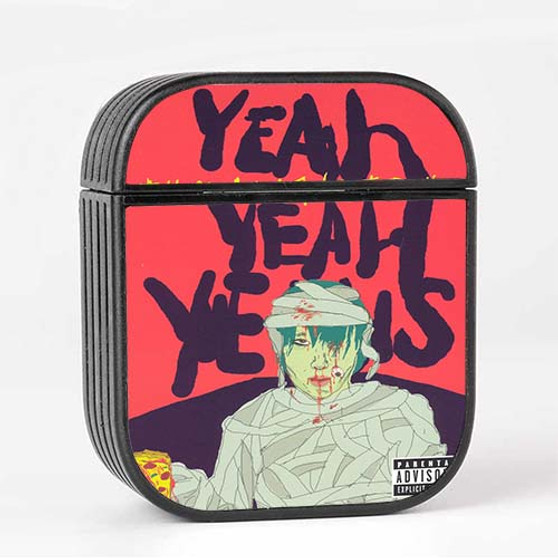 Pastele Yeah Yeah Yeahs Tell Me What Rockers To Swallow Custom AirPods Case Cover Awesome Personalized Apple AirPods Gen 1 AirPods Gen 2 AirPods Pro Hard Skin Protective Cover Sublimation Cases