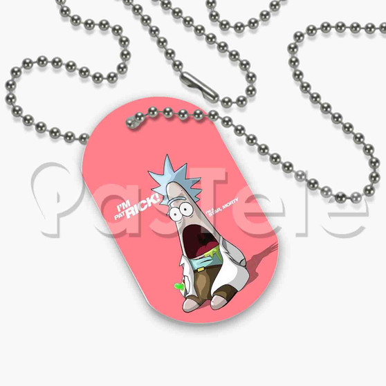 Rick and Morty Patrick Custom Personalized Dog Tags ID Name Tag Pet Tag