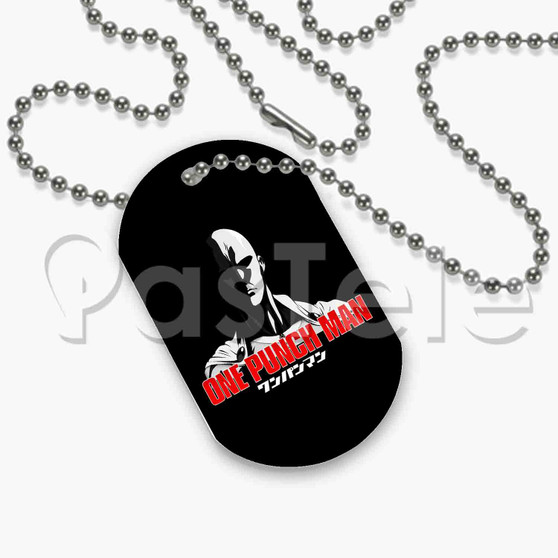 Saitama One Punch Man Custom Personalized Dog Tags ID Name Tag Pet Tag