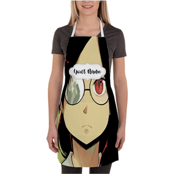 Pastele Kobachi Osaragi Kaguya sama Custom Personalized Name Kitchen Apron Awesome With Adjustable Strap and Big Pockets For Cooking Baking Cafe Coffee Barista Cheff Bartender